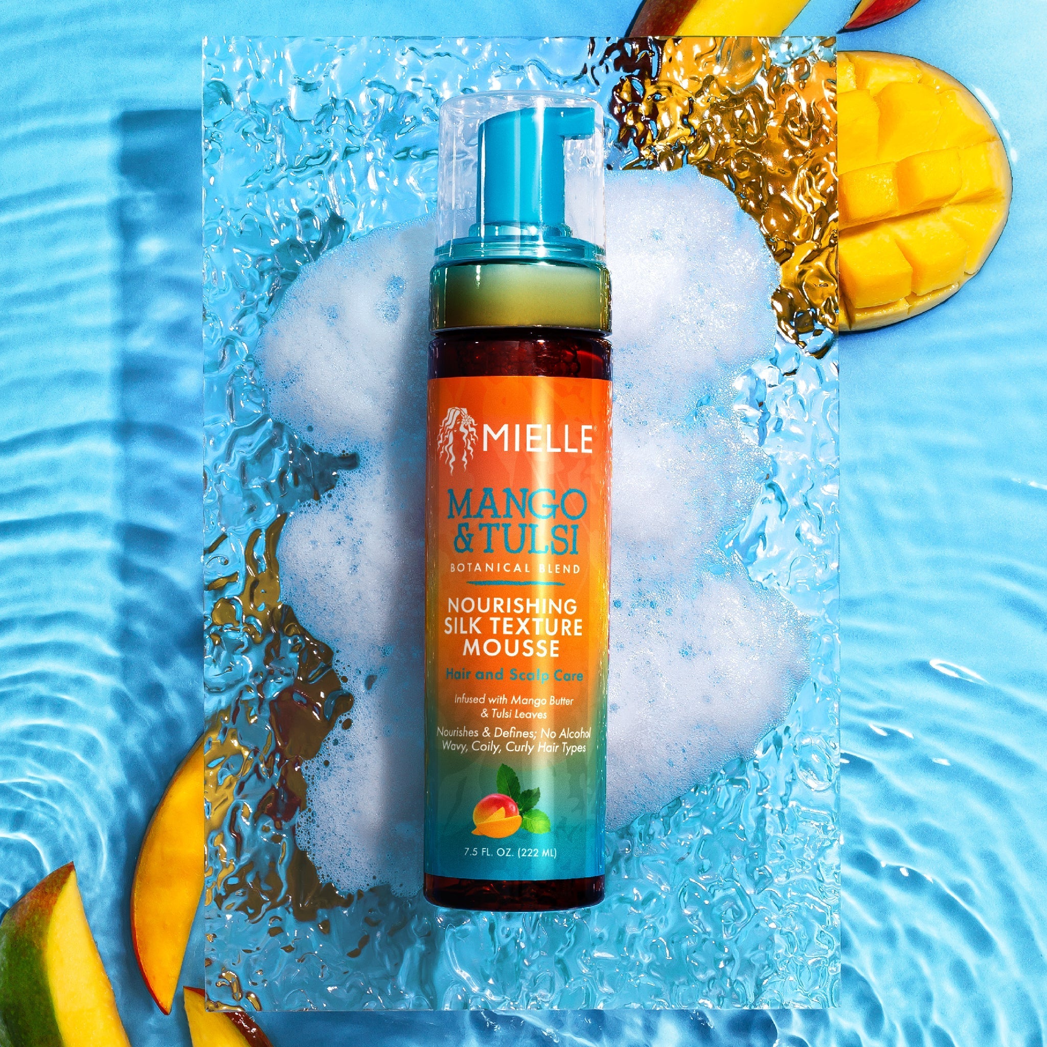Mango & Tulsi Nourishing Silk Texture Mousse - Liftestyle