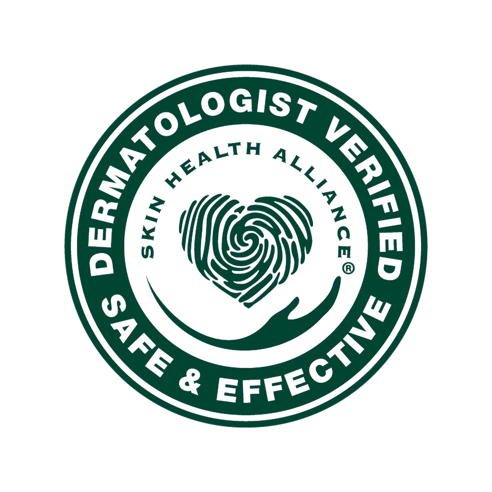 Dermatologically certified from Skin Health Alliance