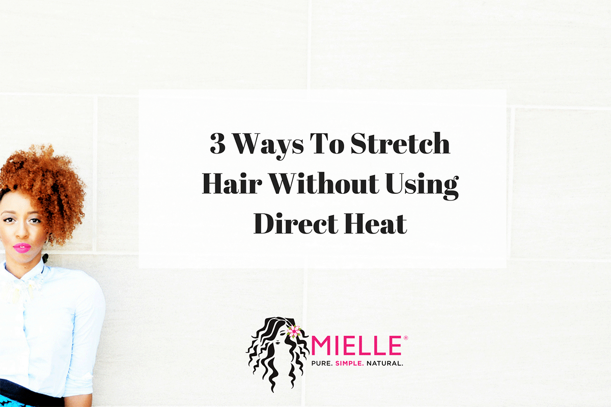 How to style natural hair without heat hot sale