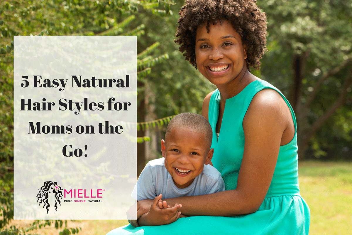 5 Easy Natural Hair Styles for Moms on the Go