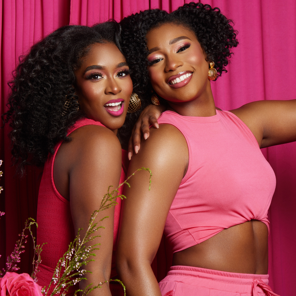 banner image of how to define your curls, anglo-african girl show casing mielle hair products.