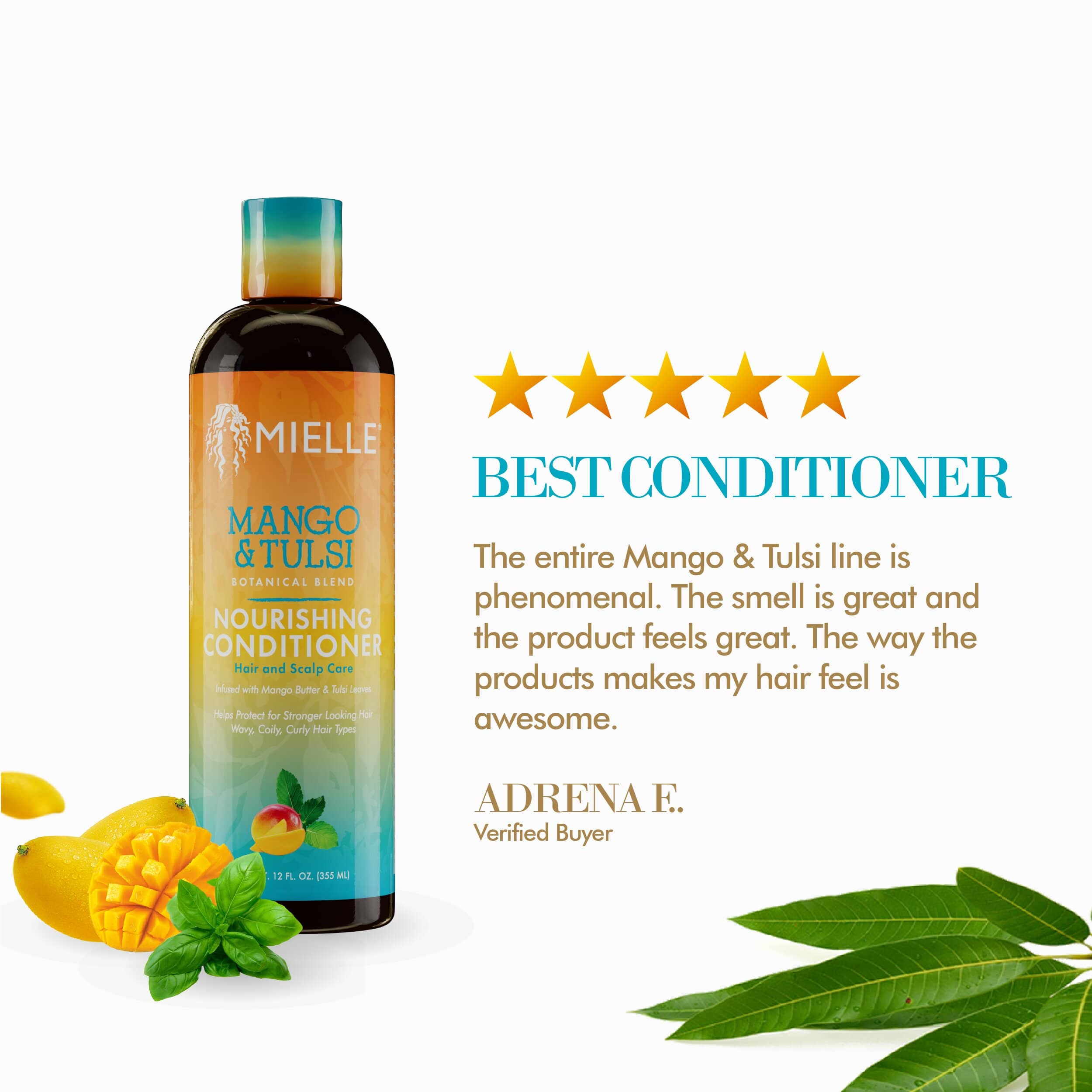 Mango & Tulsi Nourishing Conditioner – MIELLE
