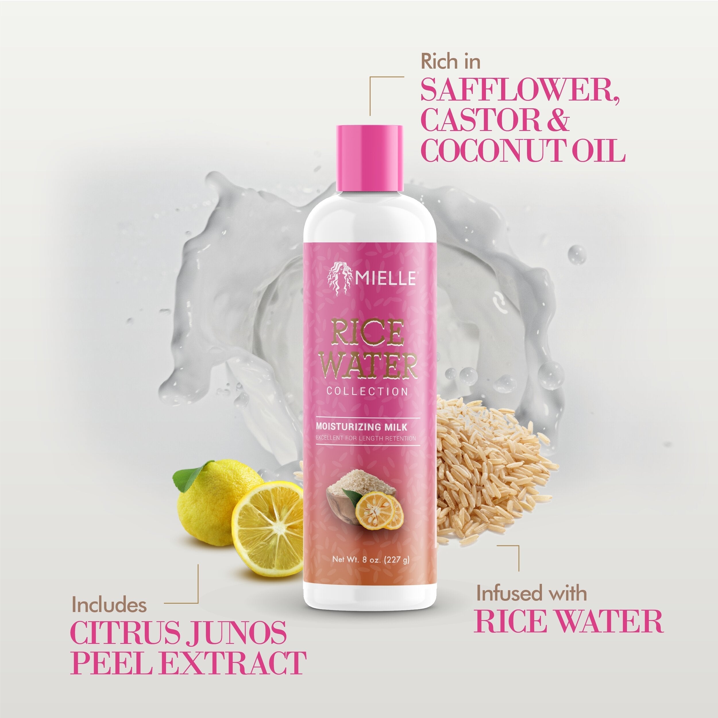 Rice Water Moisturizing Milk - Ingredients