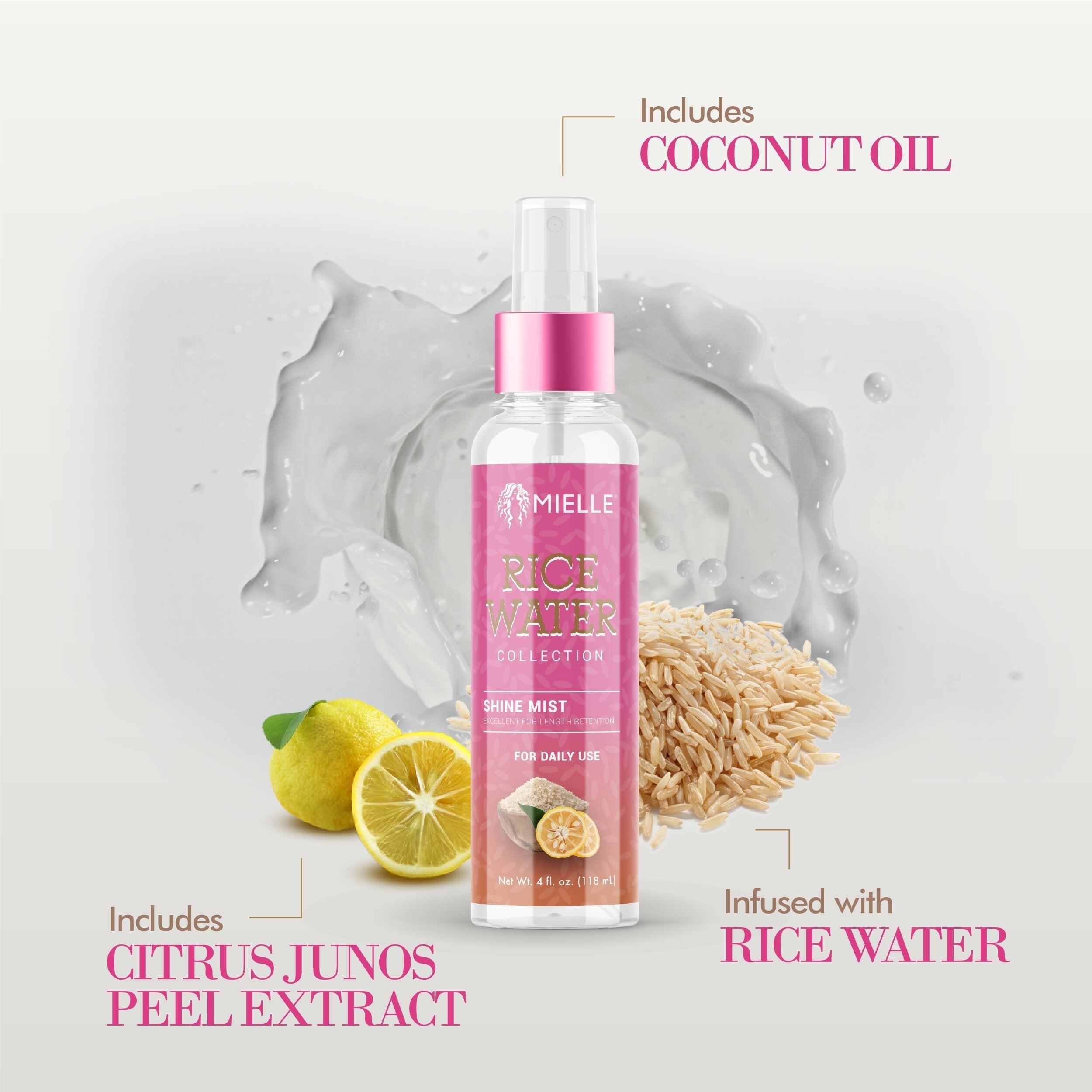 Rice Water Shine Mist - Ingredients