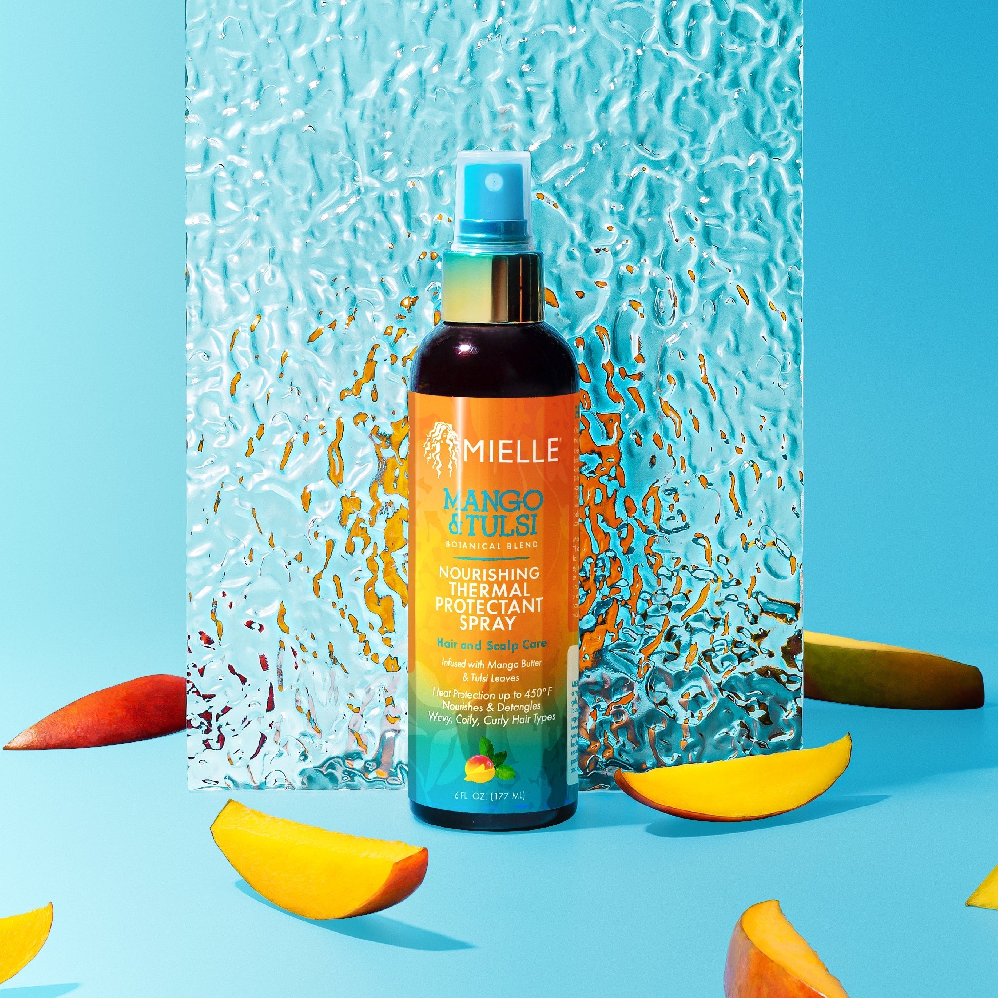 Mango & Tulsi Nourishing Thermal Protectant Spray – MIELLE