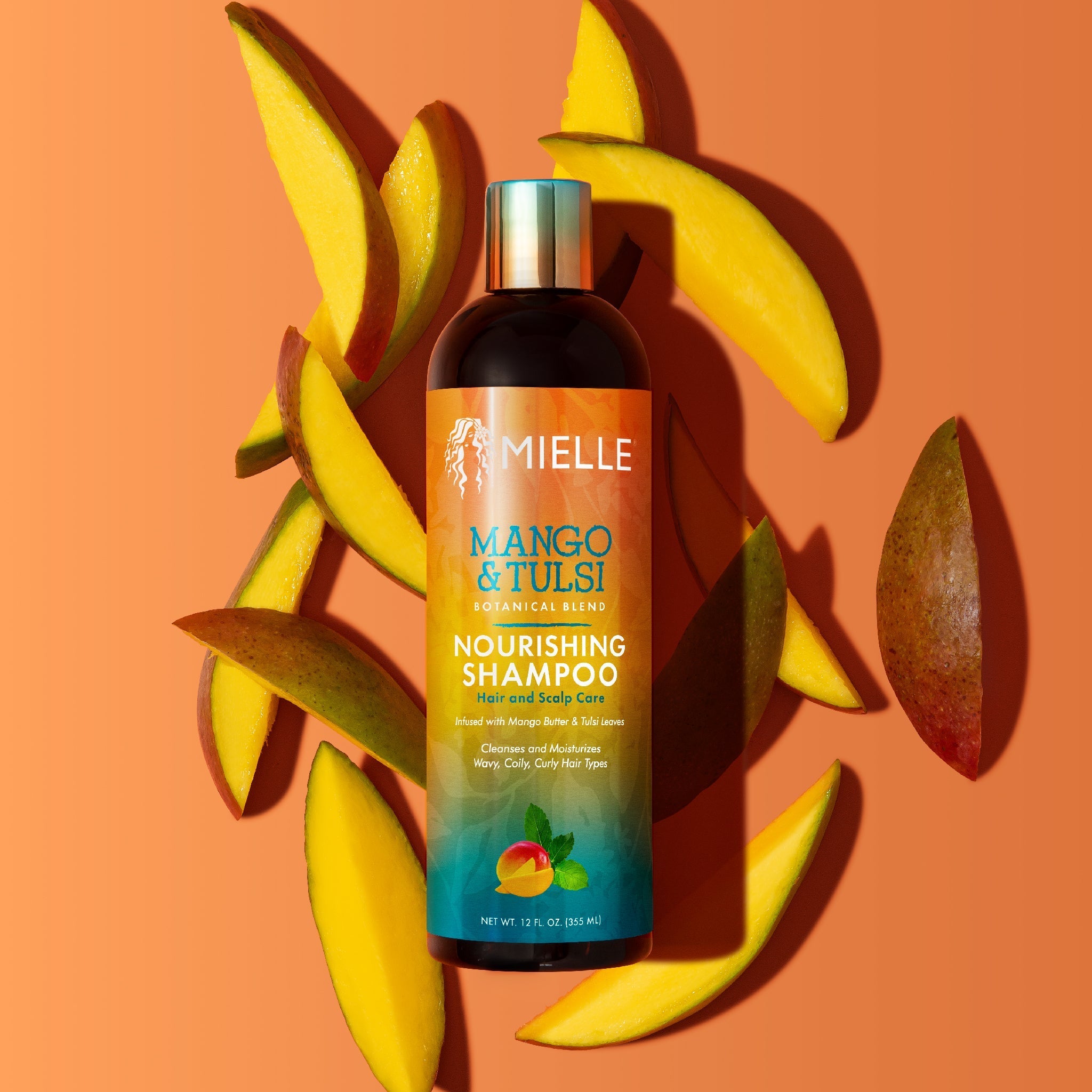Mango & Tulsi Shampoo - Stylized