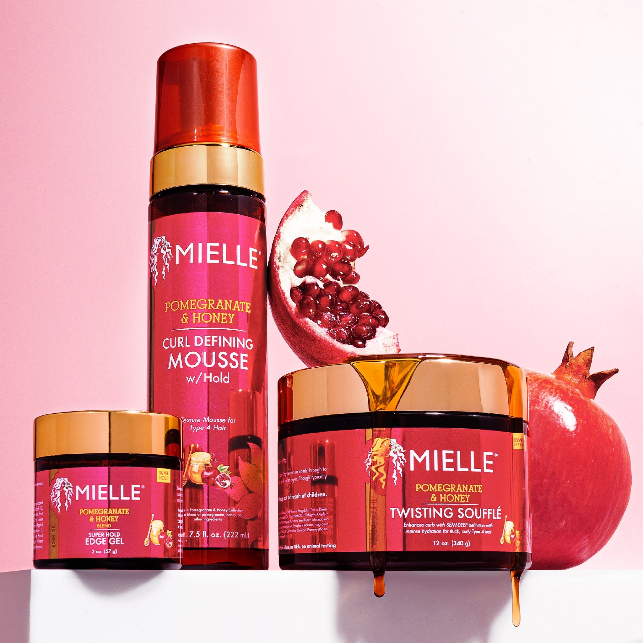 Pomegranate & Honey Curl Twisting Souffle - Natural Hair Styling