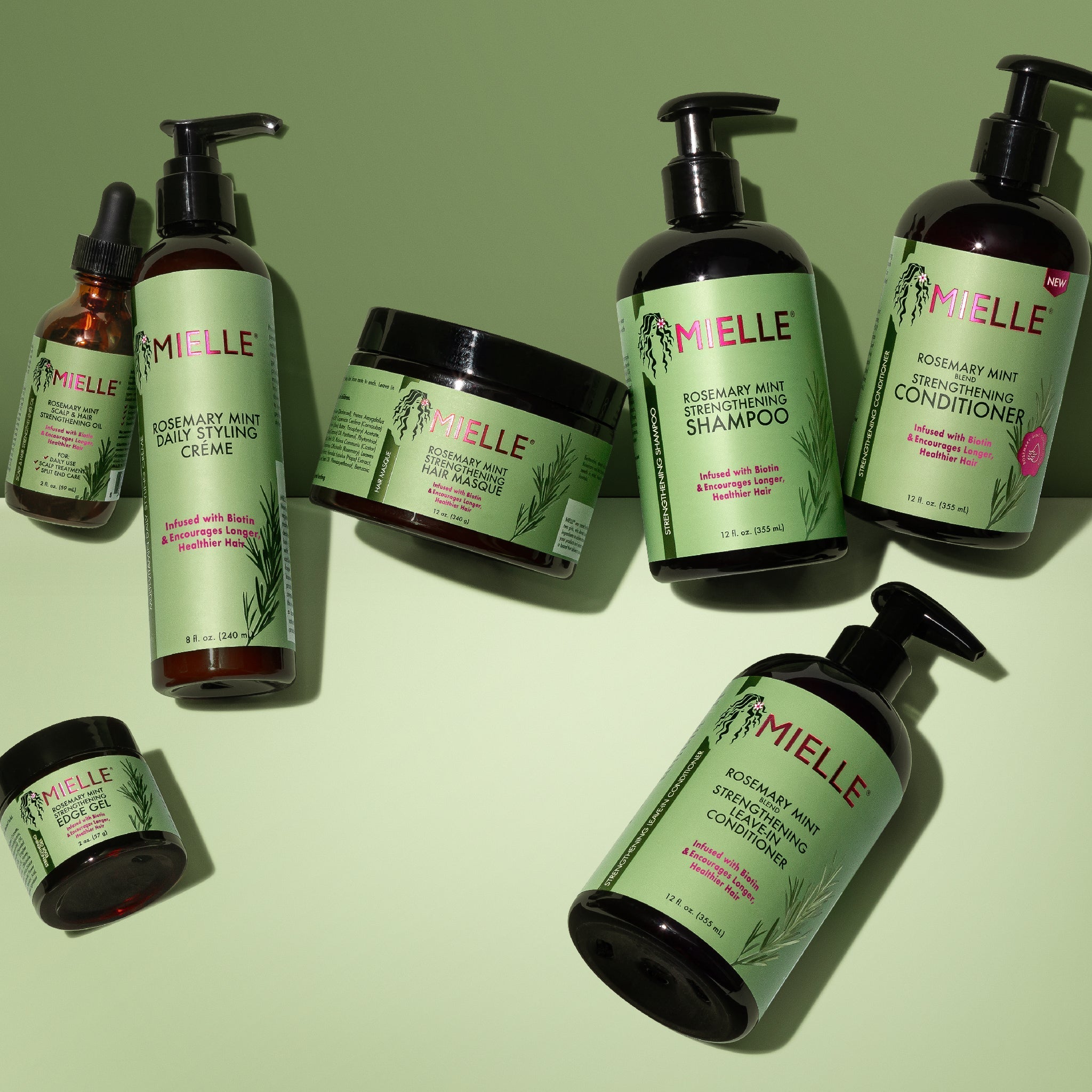 Rosemary Mint Multivitamin Daily Styling Creme - Tame Frizz And