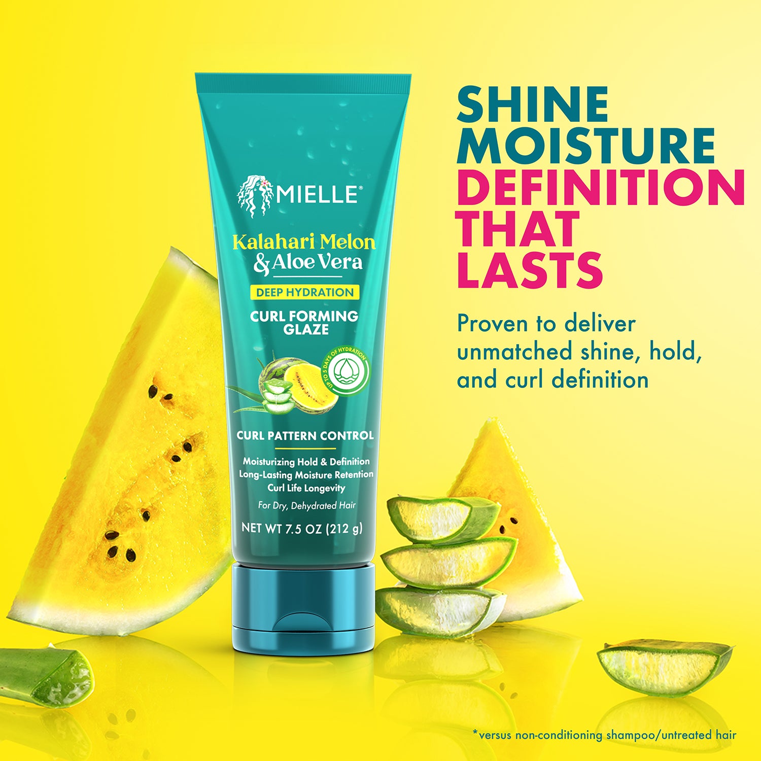 Kalahari Melon & Aloe Vera Deep Hydration Curl Forming Glaze – MIELLE