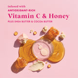Mielle Vitamin C & Honey Whipped Body Butter, 10.5 oz