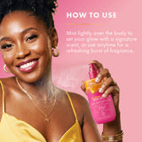 Mielle Vitamin C & Honey Body Splash, 8 fl oz