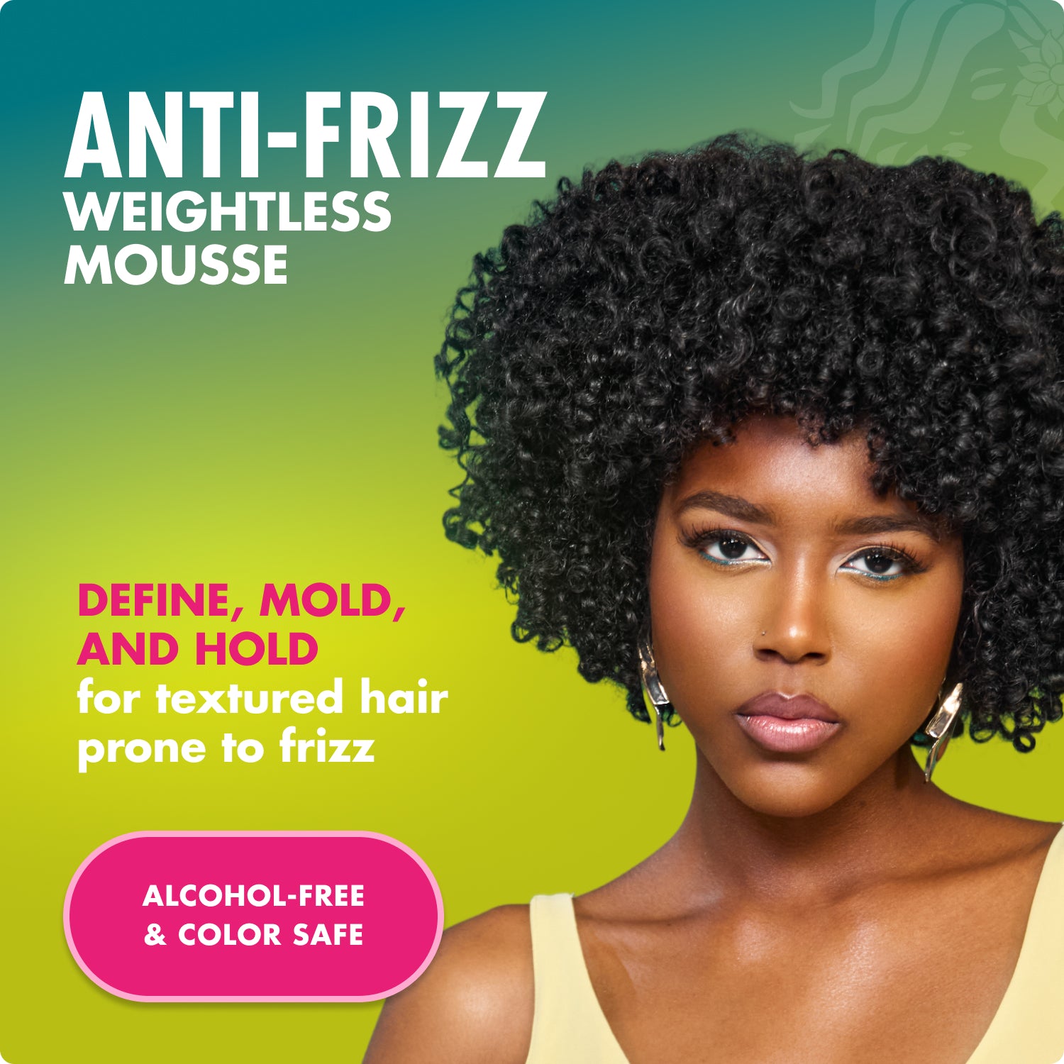 Avocado & Tamanu Anti-Frizz Mousse – MIELLE