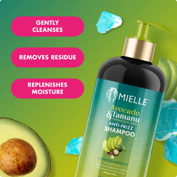 Avocado & Tamanu Anti-Frizz Shampoo – MIELLE