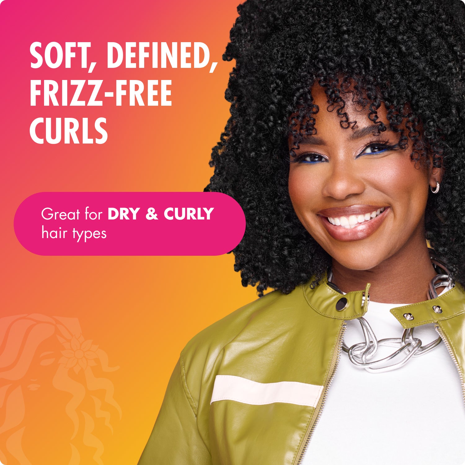 Brazilian Curly Cocktail Curl Cream, New