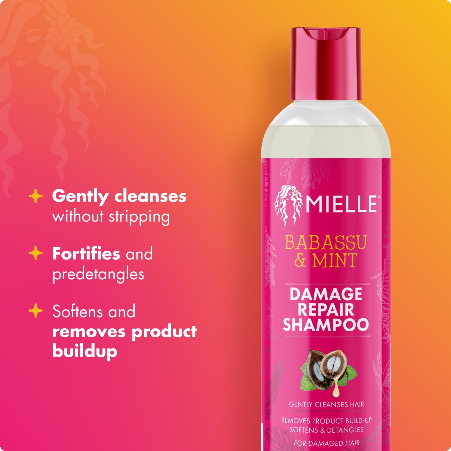 Babassu & Mint Damage Repair Shampoo – MIELLE