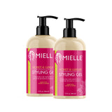 Two bottles of Mielle Organics Honey & Ginger Styling Gel.