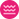 Pink circle with wavy lines representing natural hair care by MIELLE ORGANICS.