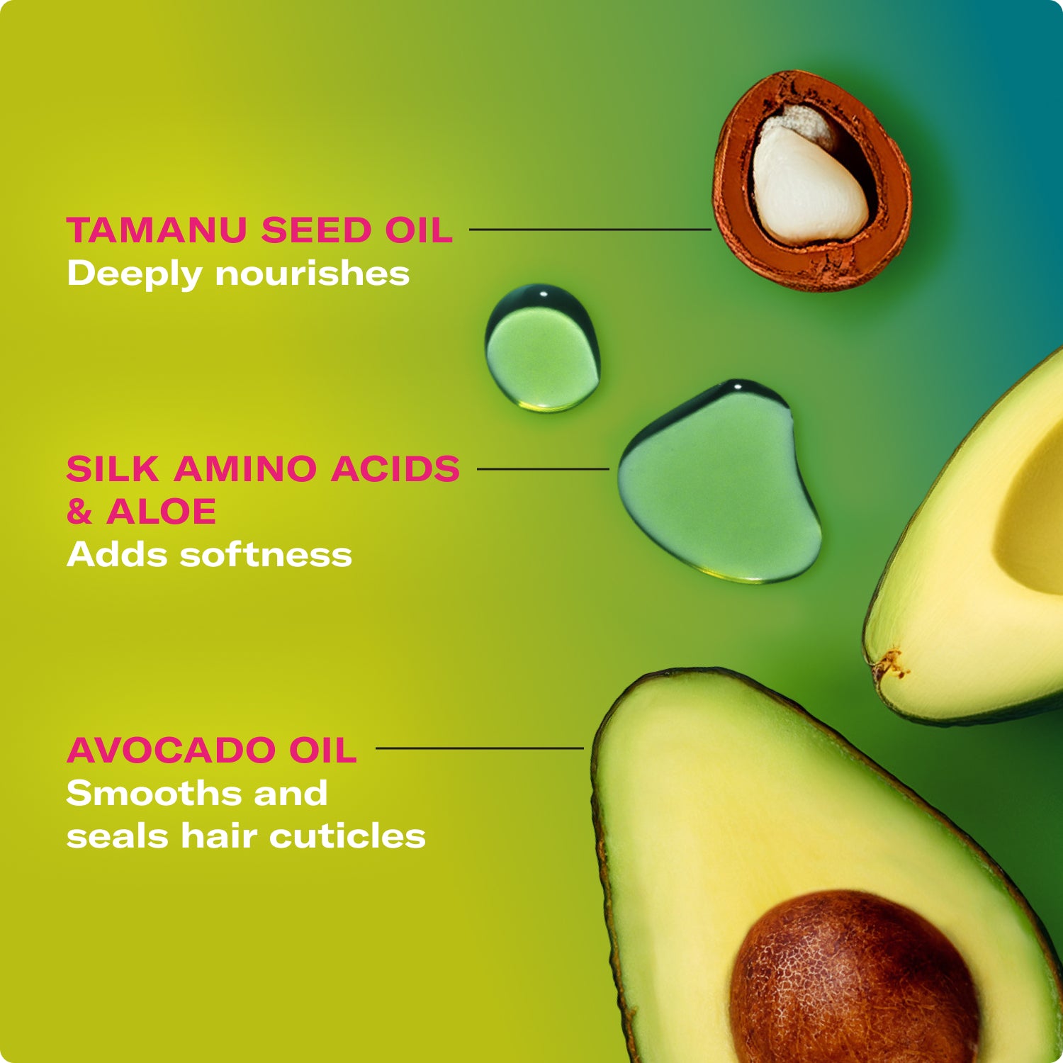 Avocado & Tamanu Anti-Frizz Mousse – MIELLE