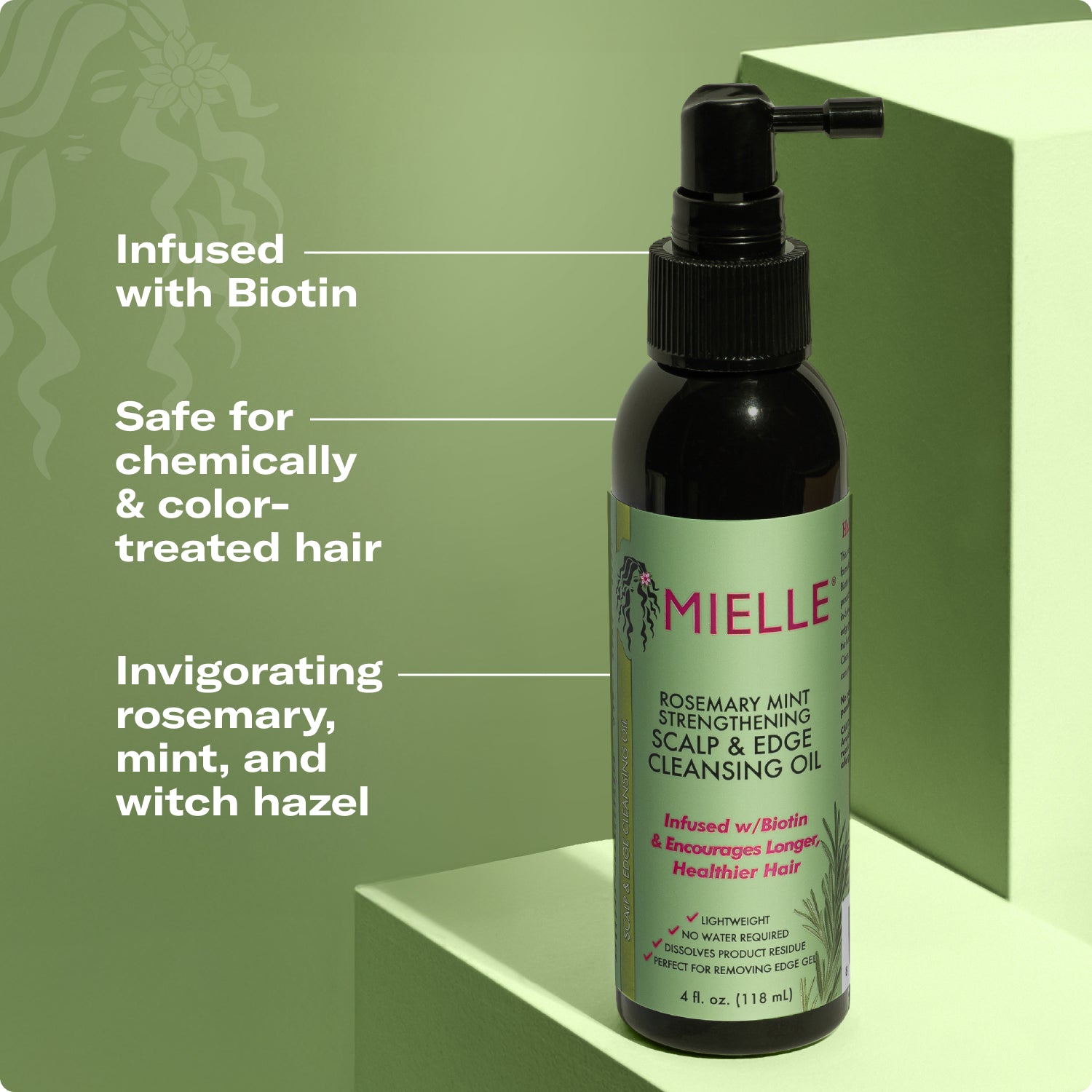Rosemary Mint Scalp & Edge Cleansing Oil – MIELLE