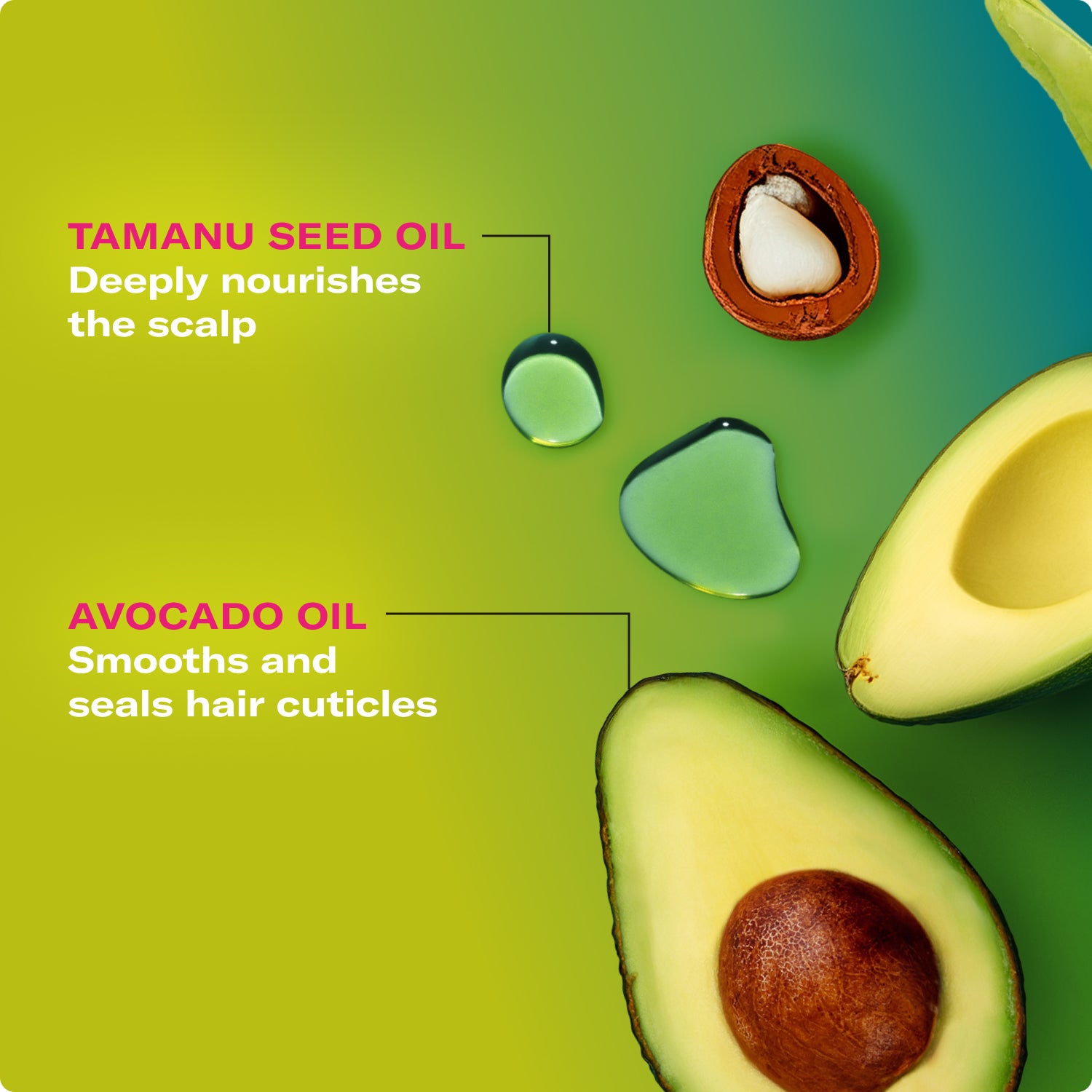 Avocado & Tamanu Anti-Frizz Stay Straight Serum – MIELLE