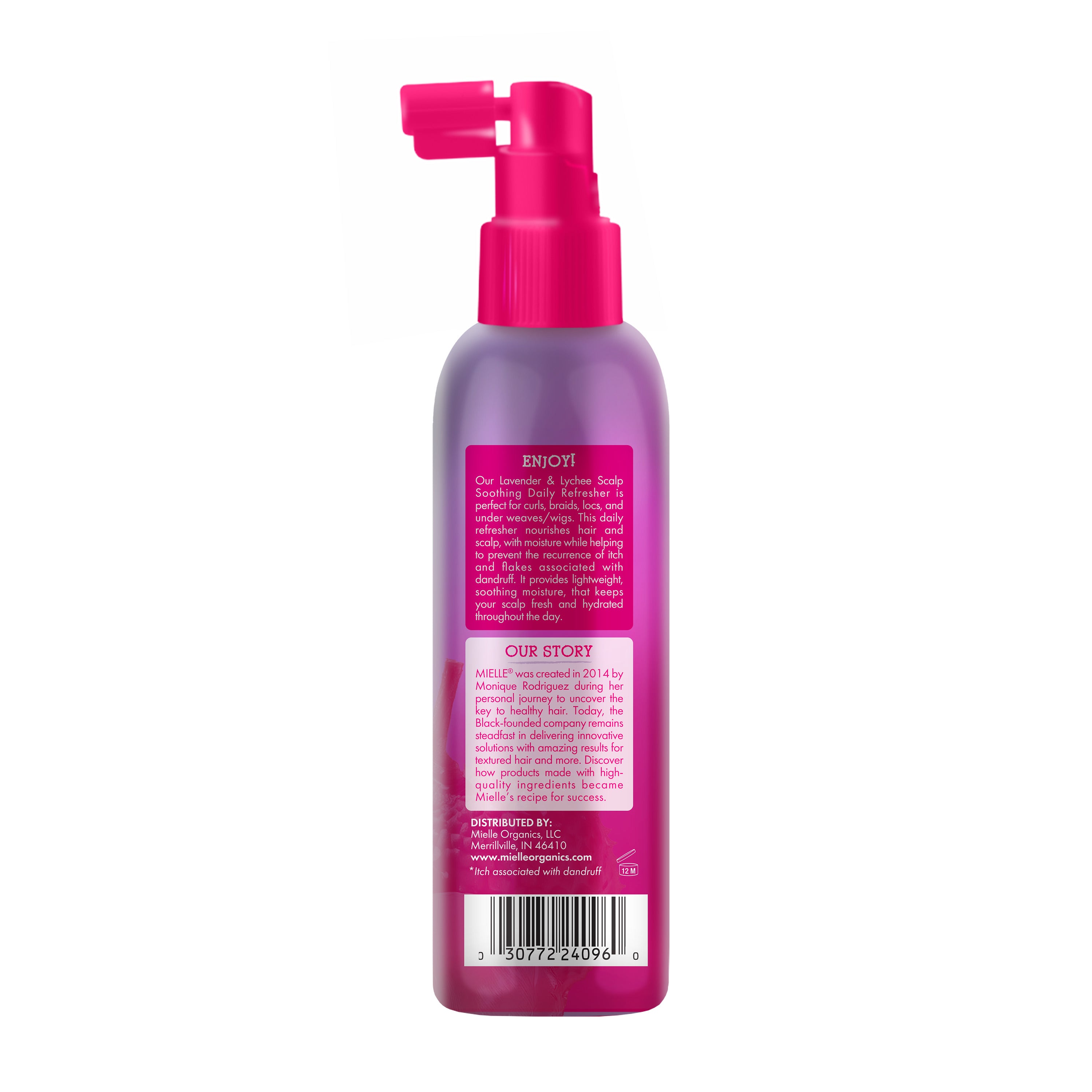 Lavender & Lychee Scalp Soothing Daily Refresher – MIELLE