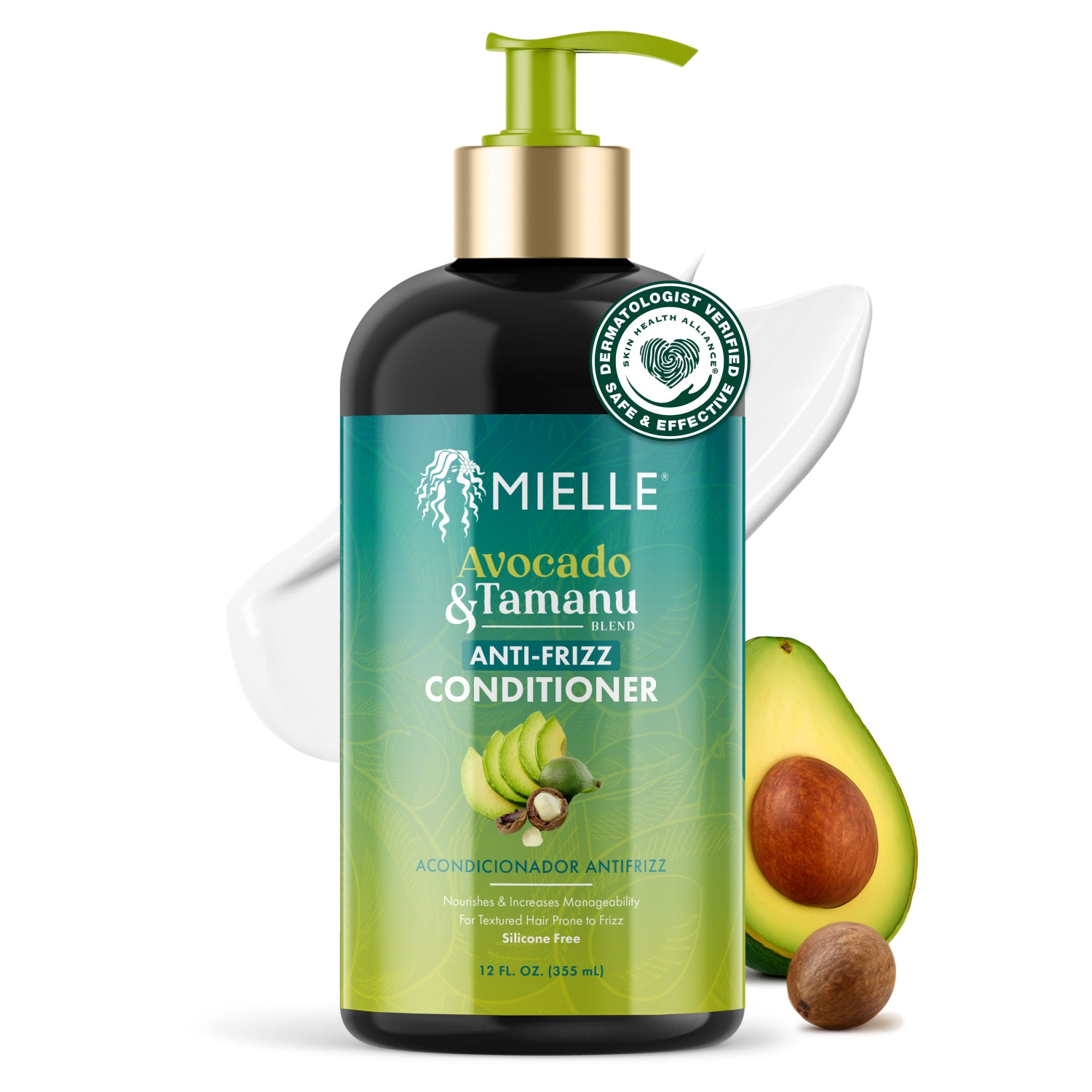 Avocado & Tamanu Anti-Frizz Conditioner – MIELLE