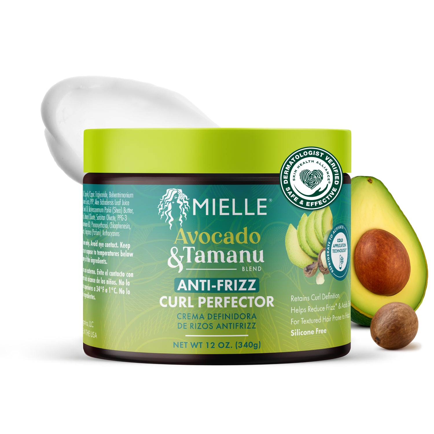 Avocado & Tamanu Anti-Frizz Curl Perfector – MIELLE