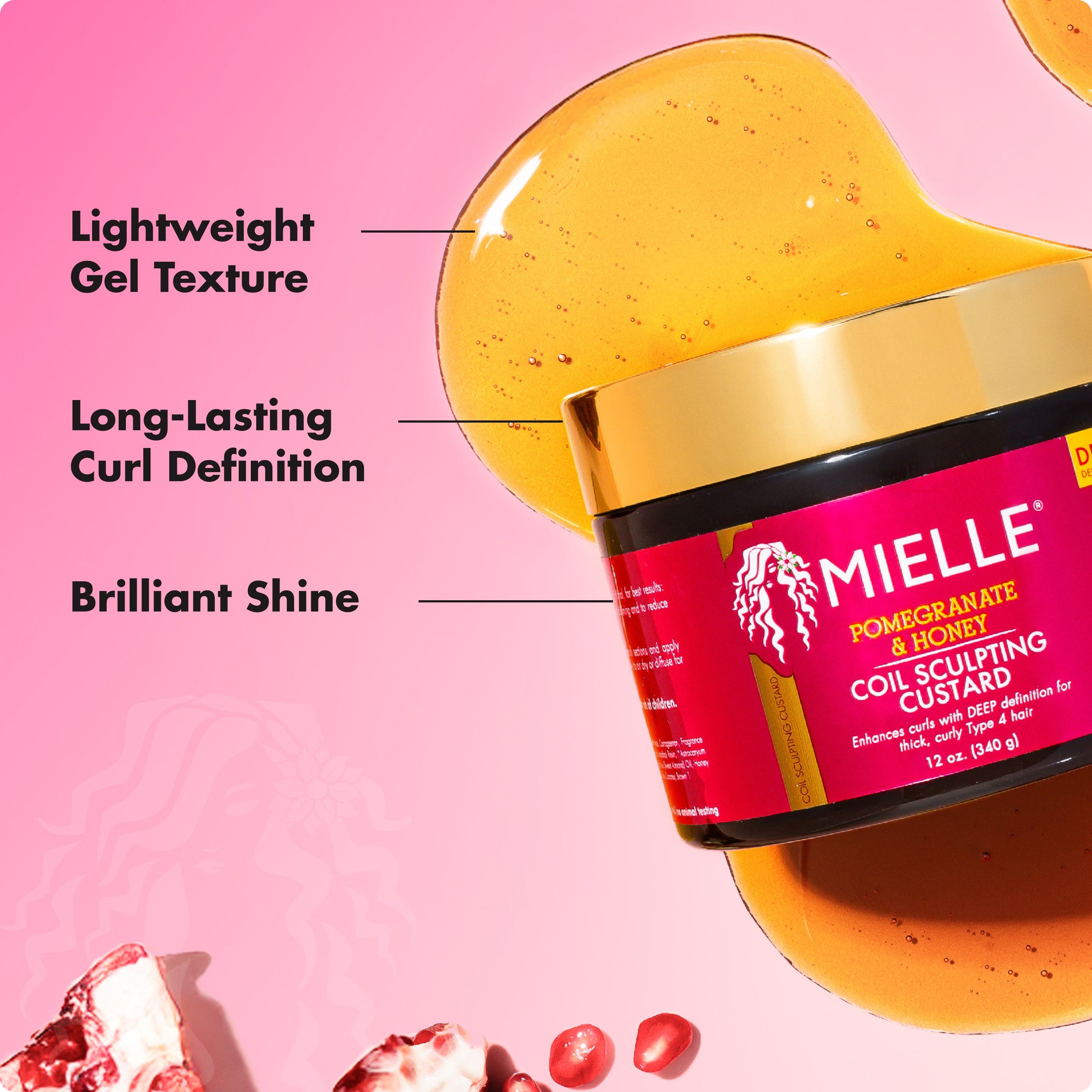 Pomegranate & Honey Coil Sculpting Custard, Sold Out