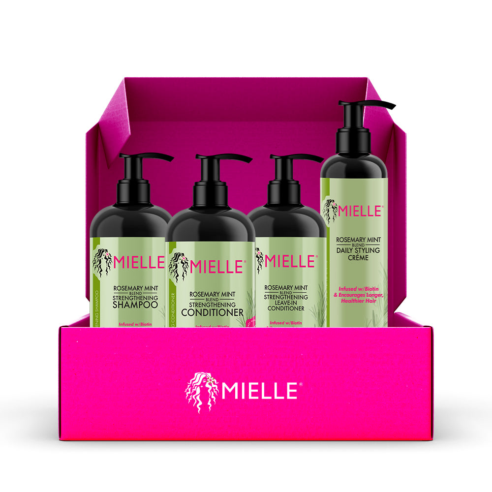 Rosemary Mint Wash Day Bundle - Box