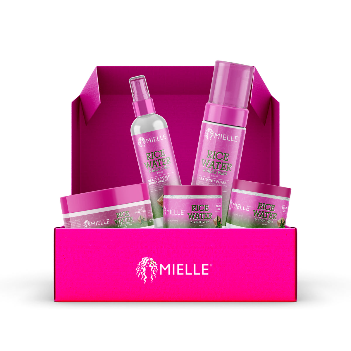 Rice Water &amp; Aloe Braid Care Essentials