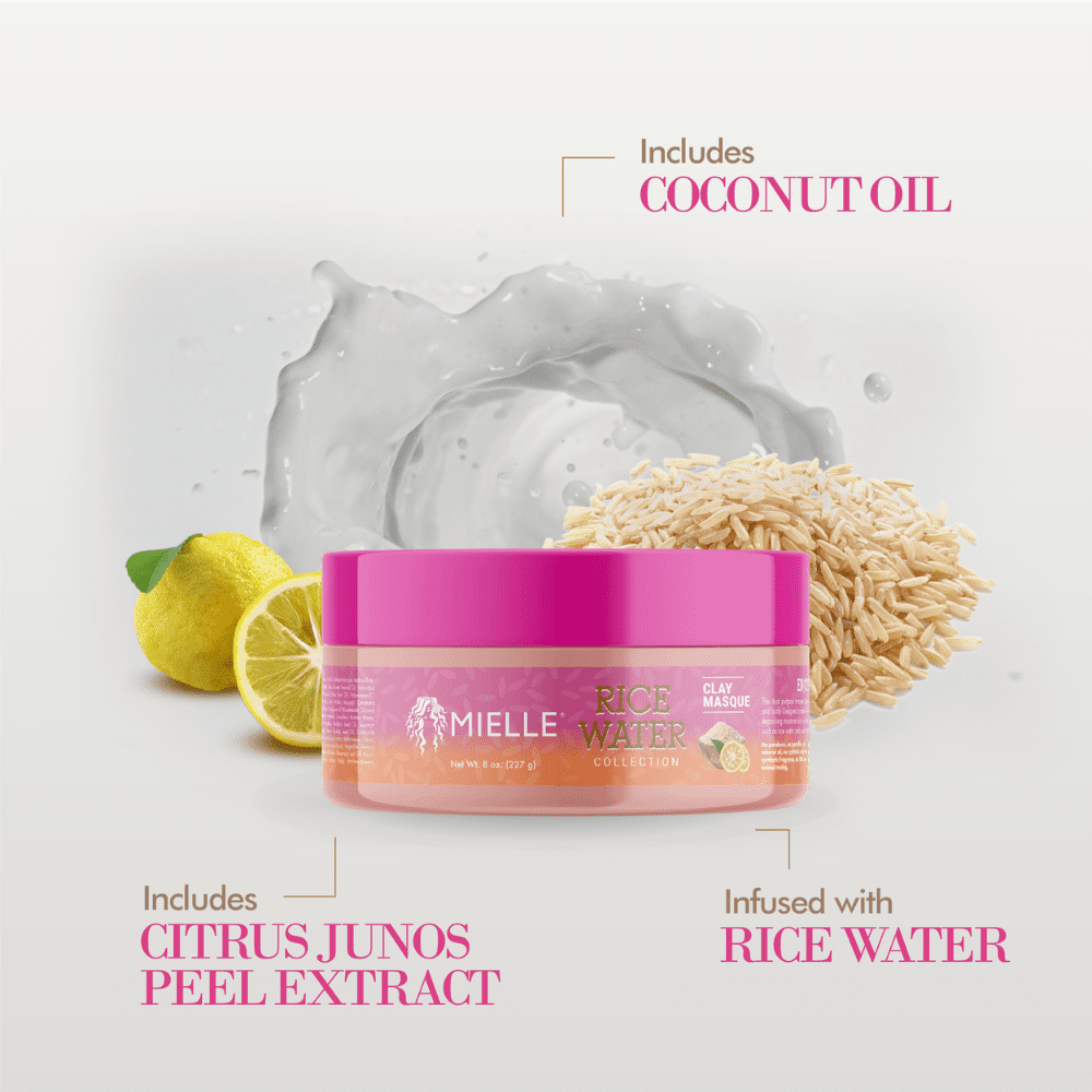 Rice Water Clay Masque - Ingredients