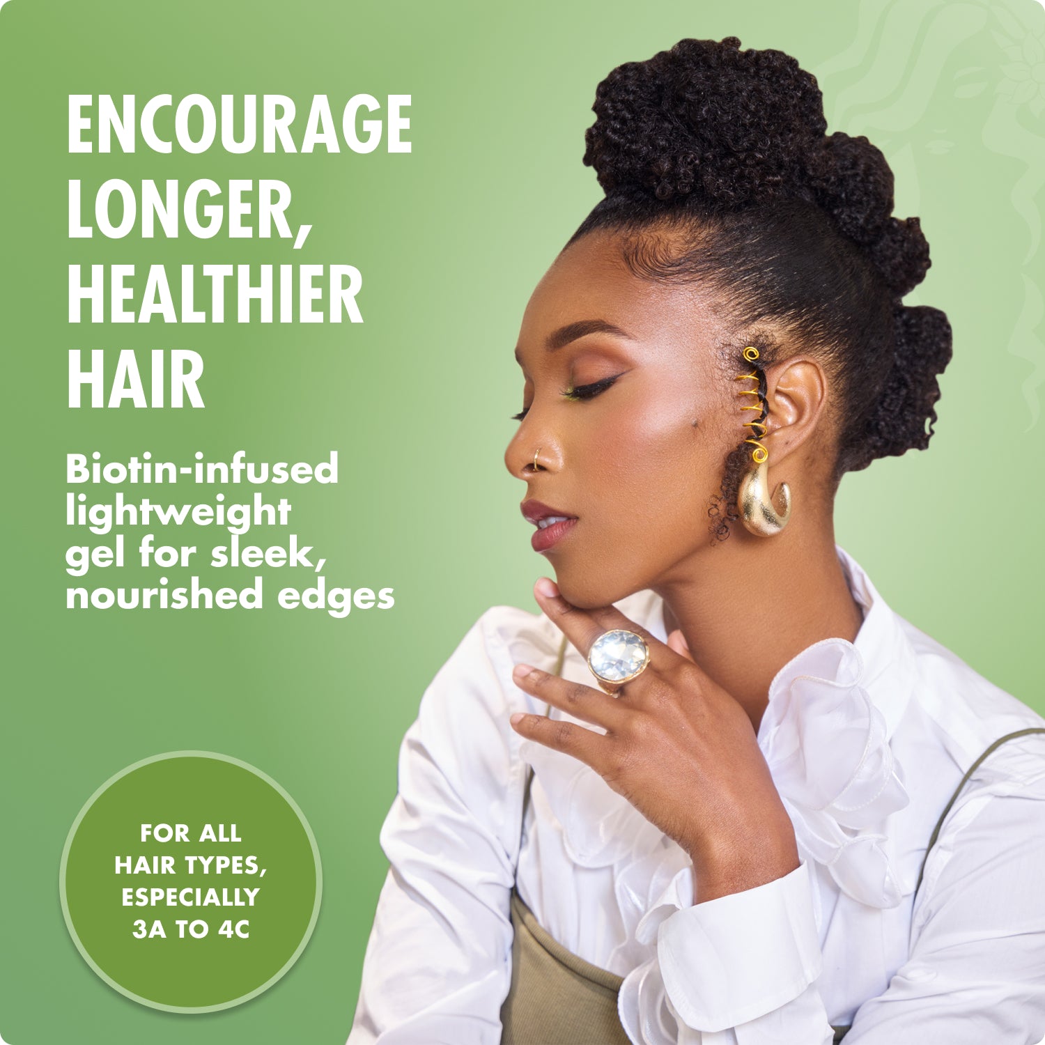 Rosemary Mint Hair Strengthening Edge Gel – MIELLE