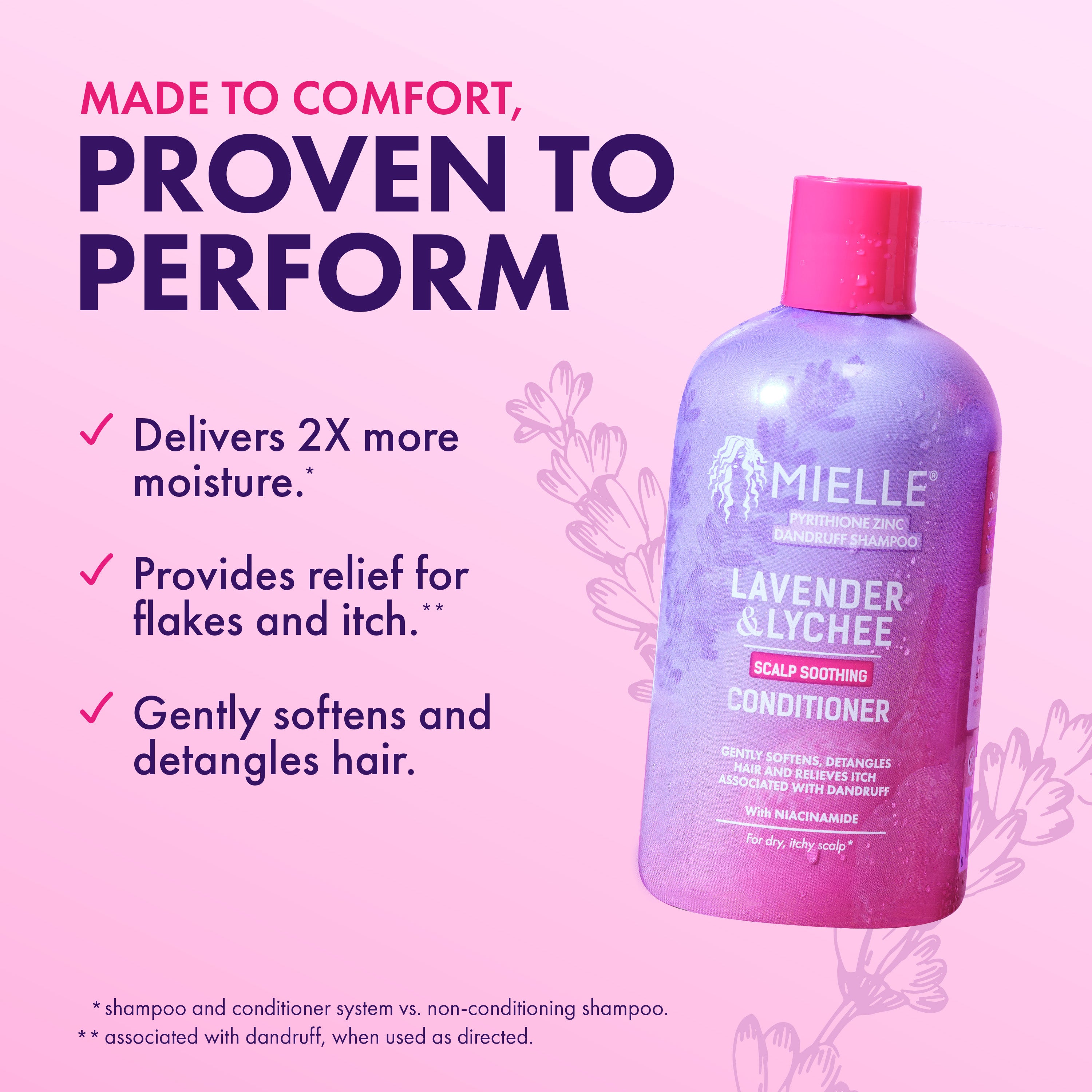 Lavender & Lychee Scalp Soothing Conditioner – MIELLE