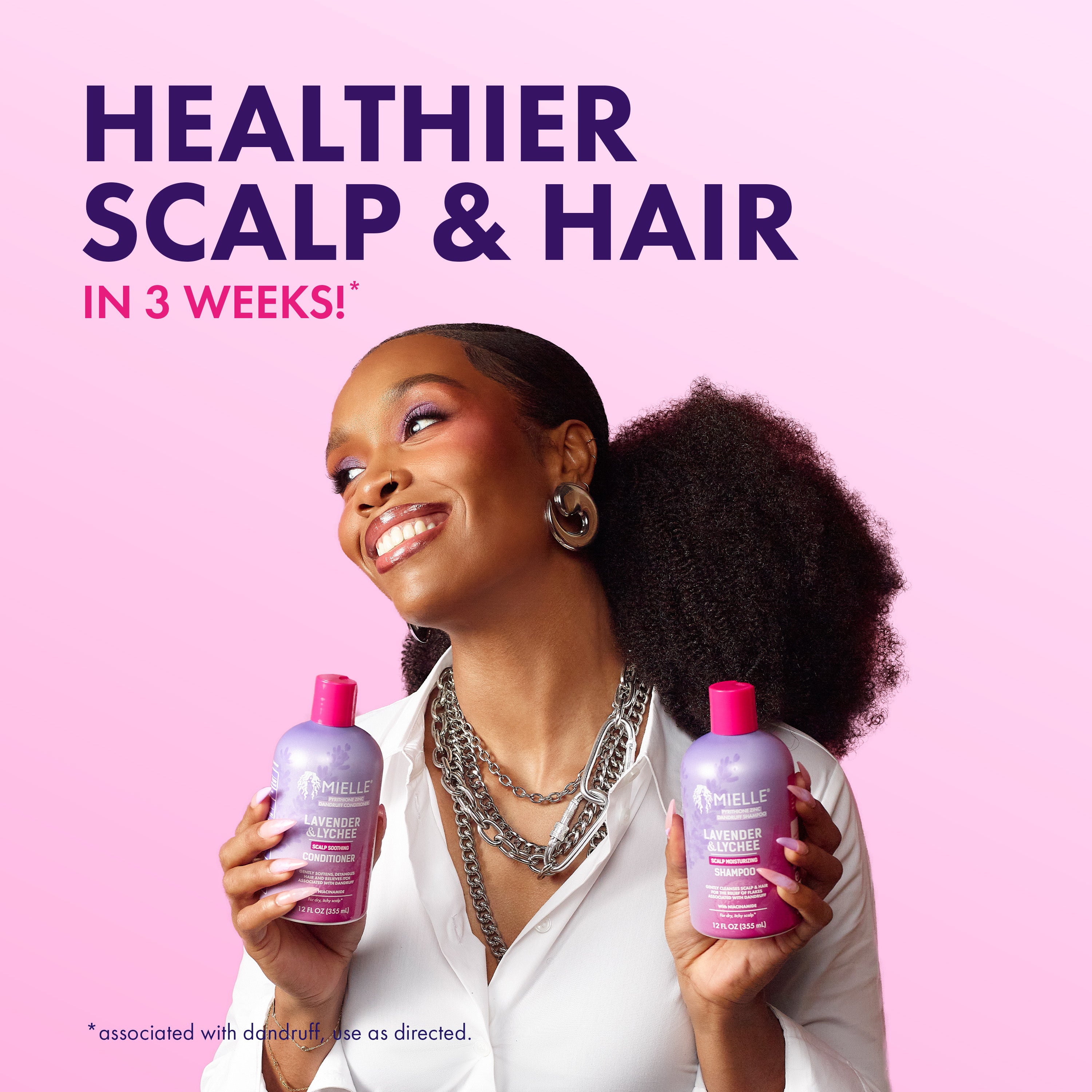 Lavender & Lychee Scalp Soothing Conditioner – MIELLE