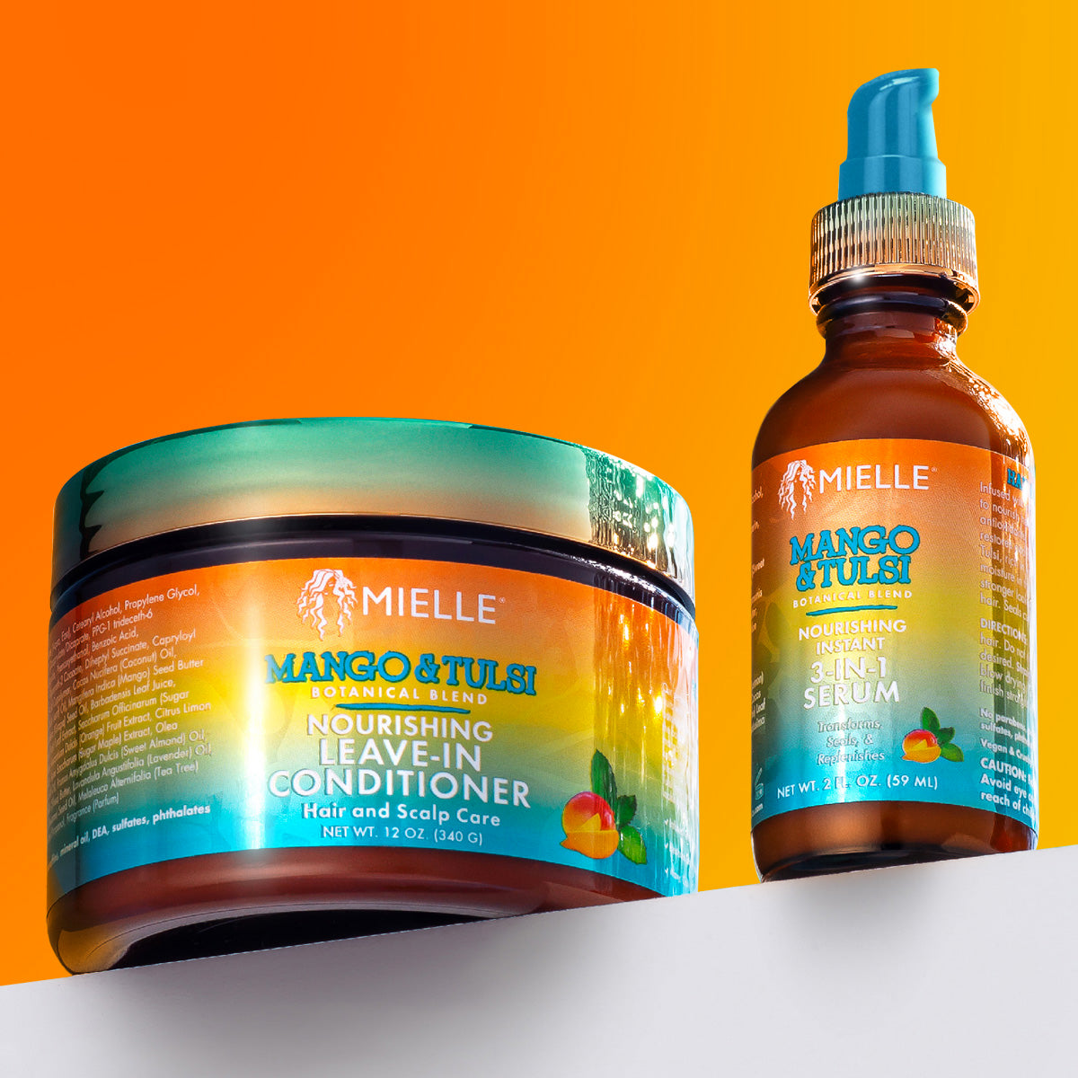 美容液 Mango Mango & Tulsi Botanical Blend For Textured Hair – MIELLE
