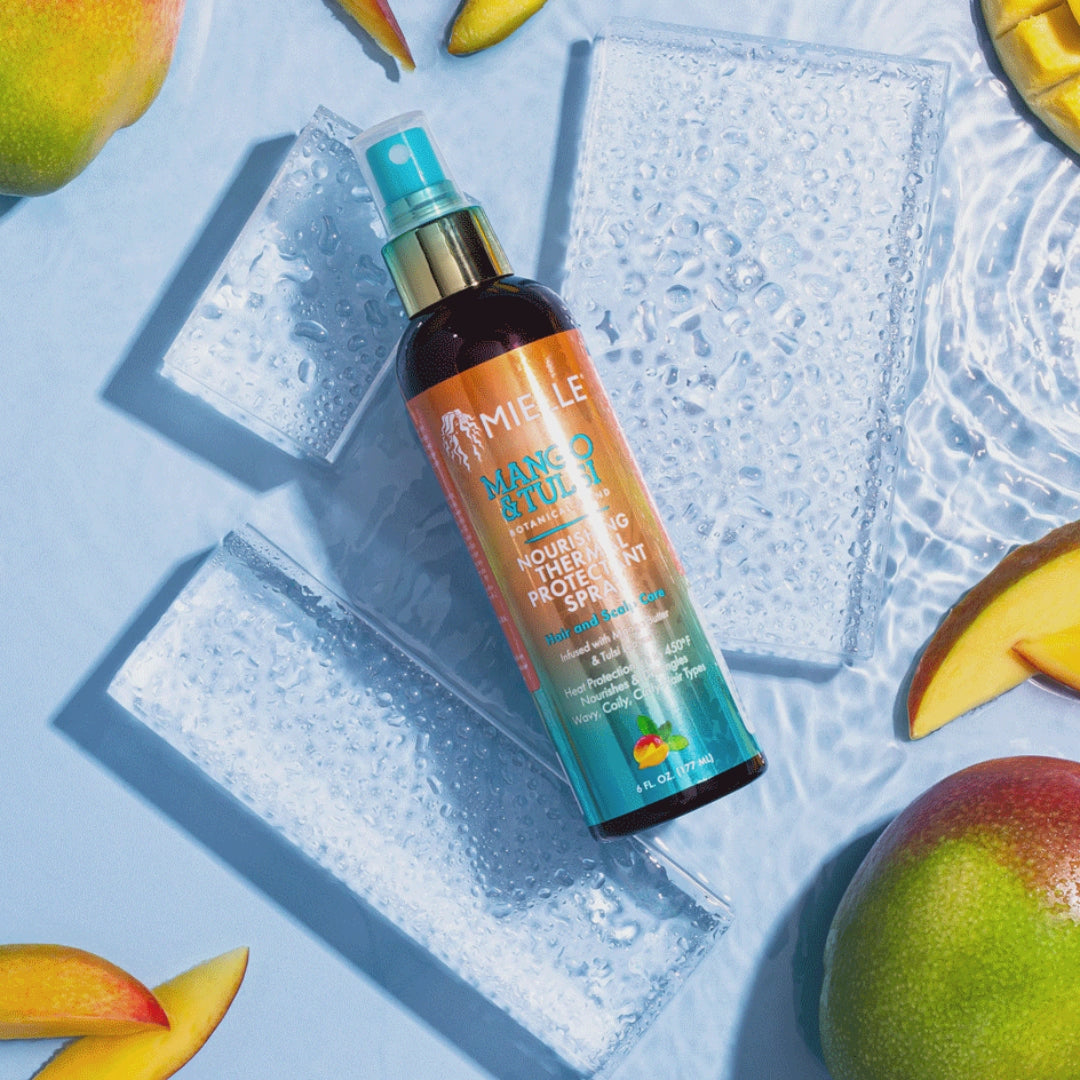 Mango & Tulsi Nourishing Thermal Protectant Spray – MIELLE