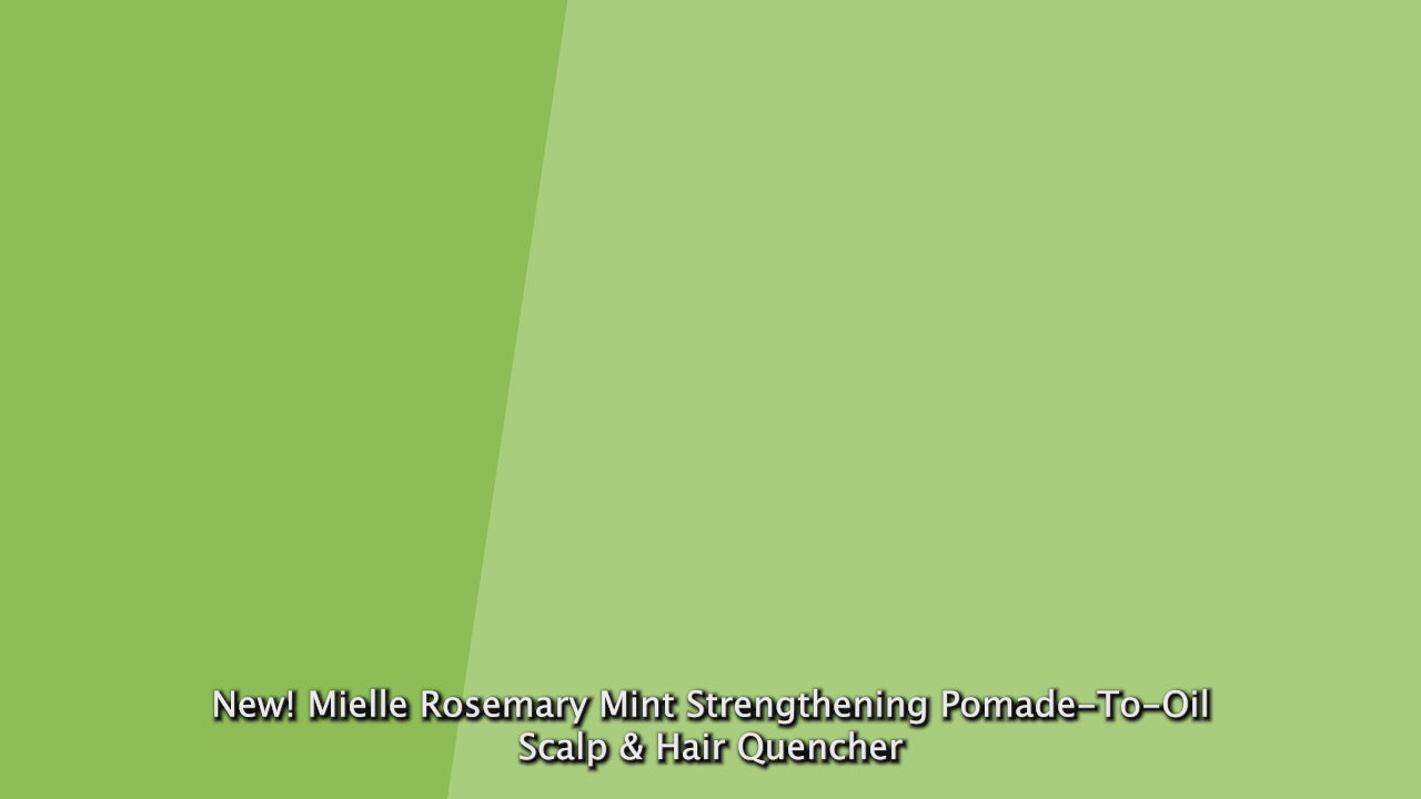 Rosemary Mint Pomade-to-Oil Scalp & Hair Quencher – MIELLE