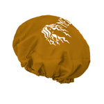 Satin gold bonnet - Reversible